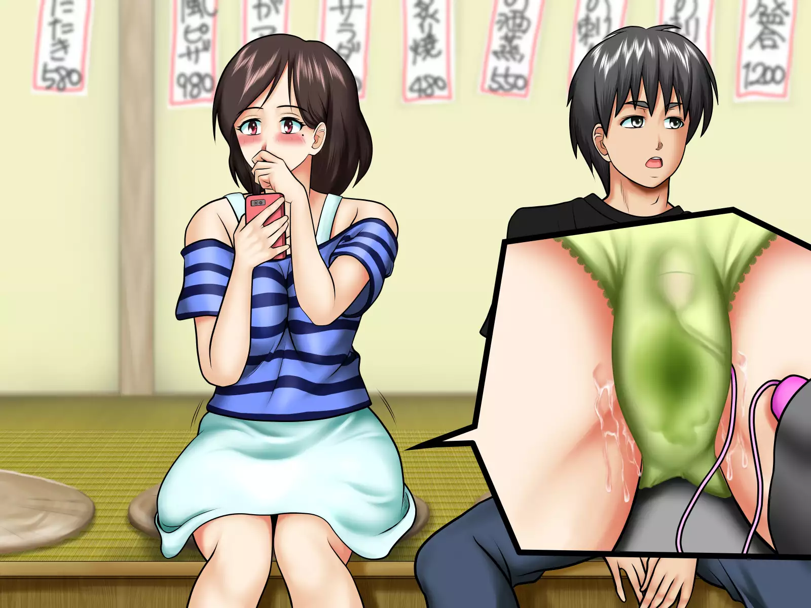 Sabishi Nizuma wa Seiyoku no Tsuyoi Otoko ga o Suki?