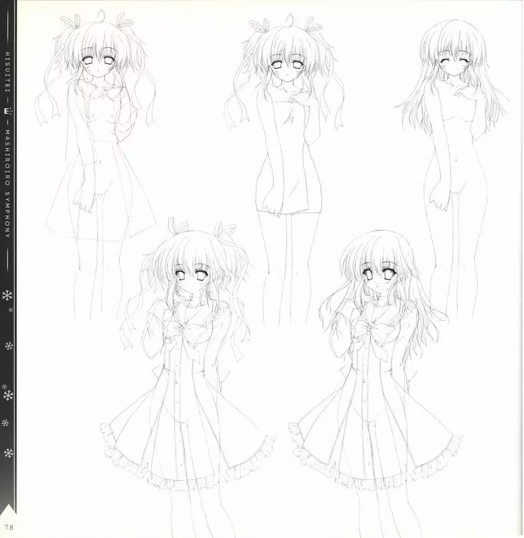 Mashiro-Iro Symphony illustration art book