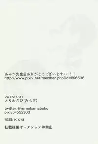 (C90) [Toriwasabi (Mimoza)] PuniHanara (Fate/Grand Order)