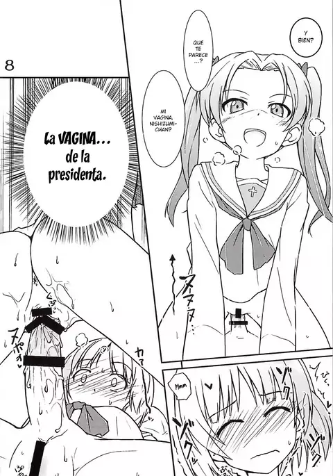 Nishizumi-chan ni Chinchin o Tsukkomareru Yume o Mitanda