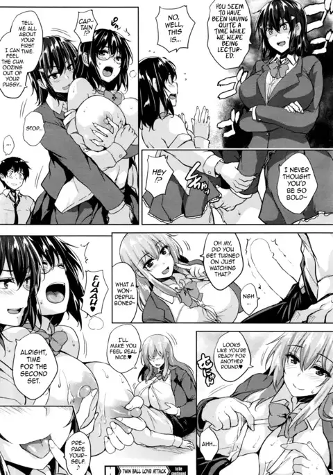 Twin Ball Love Attack Ch. 1-4