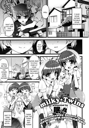 [NemuNemu] milky Twins (Binkan! Otokonoko - Ero Shota 3) [English] [Shouta-kun]