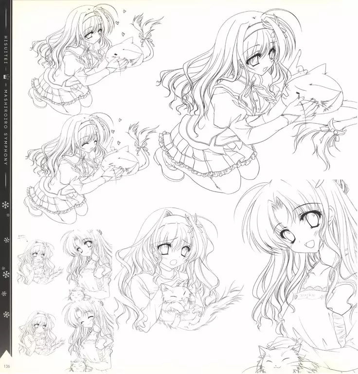 Mashiro-Iro Symphony illustration art book