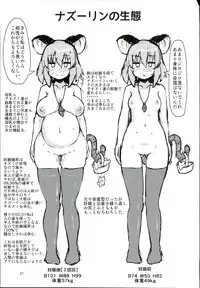 (C93) [Cheese Company (Peso)] Otonari no Nazrin wa Hanshokuki (Touhou Project)